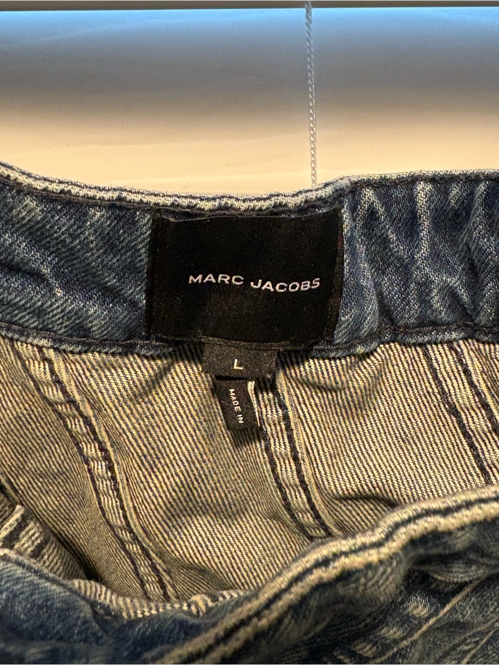 Marc Jacobs Wave Skirt in Denim - Picture 4 of 8